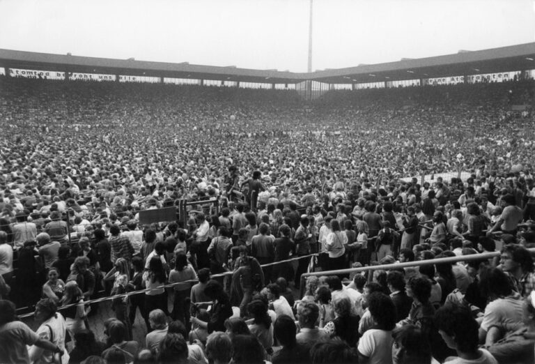 Bochum, 11. September 1982 – Das Publikum im Ruhrstadion